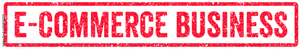 E-Commerce Business Stamp Transparent Seal, Red Grunge E-Commerce Business Word Rubber Stamp Seal E-Commerce Business Stamp Transparent Seal, Red Grunge E-Commerce Business Word Rubber Stamp Seal