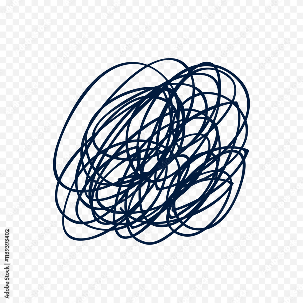 Hand drawn sribbles sketch. stress working concept illustration on white Hand drawn sribbles sketch. stress working concept illustration on white