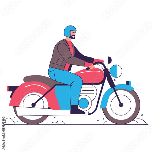 motorcycle vector