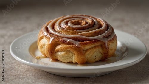 homemade cinnamon roll 