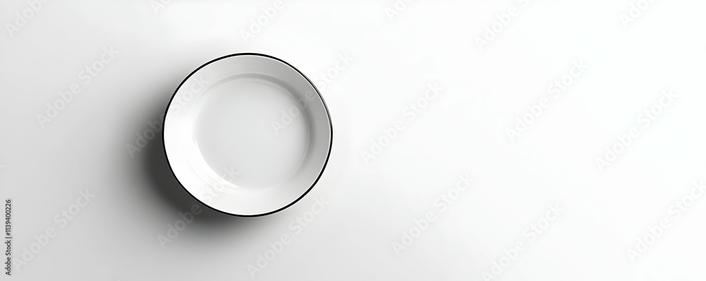 Empty Oval Plate on White Background, Minimalist Food Photography, Clean Dishware, Simple Table Setting, Studio Shot, Product Presentation, Culinary Mockup, Restaurant Design. Empty Oval Plate on White Background, Minimalist Food Photography, Clean Dishware, Simple Table Setting, Studio Shot, Product Presentation, Culinary Mockup, Restaurant Design.