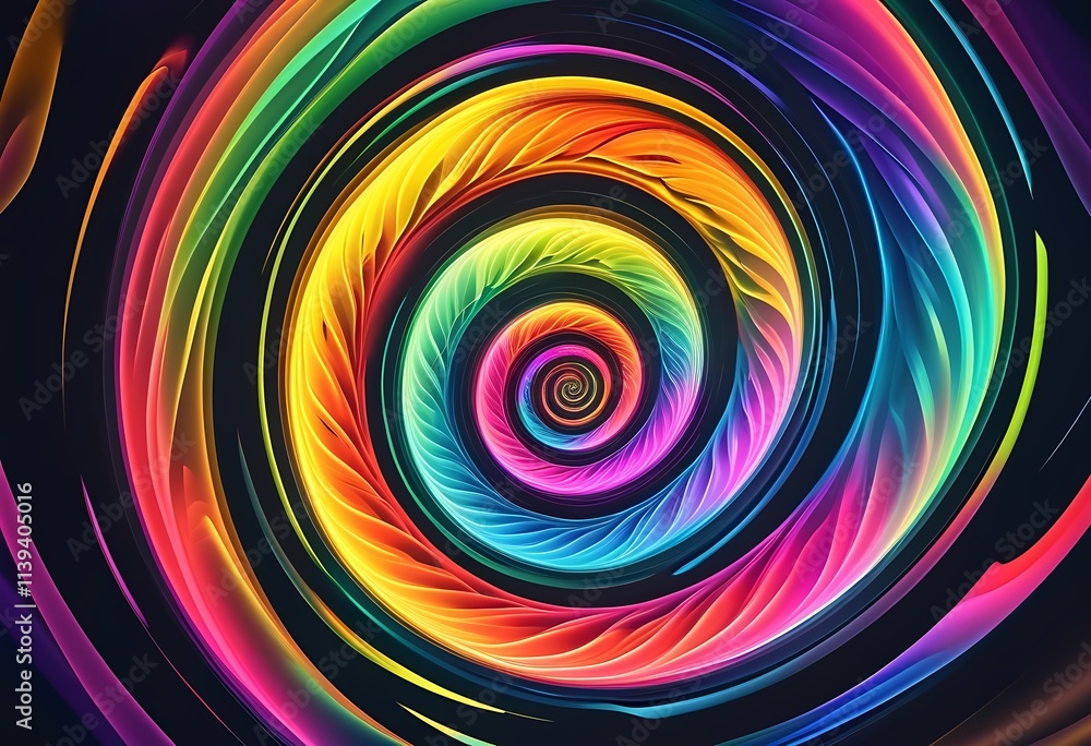 Obraz premium spiral pattern