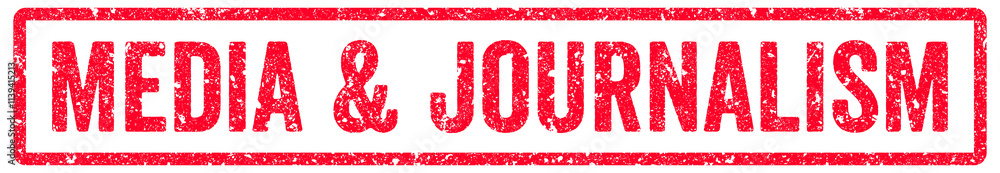 Media & Journalism Stamp Transparent Seal, Red Grunge Media & Journalism Word Rubber Stamp Seal Media & Journalism Stamp Transparent Seal, Red Grunge Media & Journalism Word Rubber Stamp Seal
