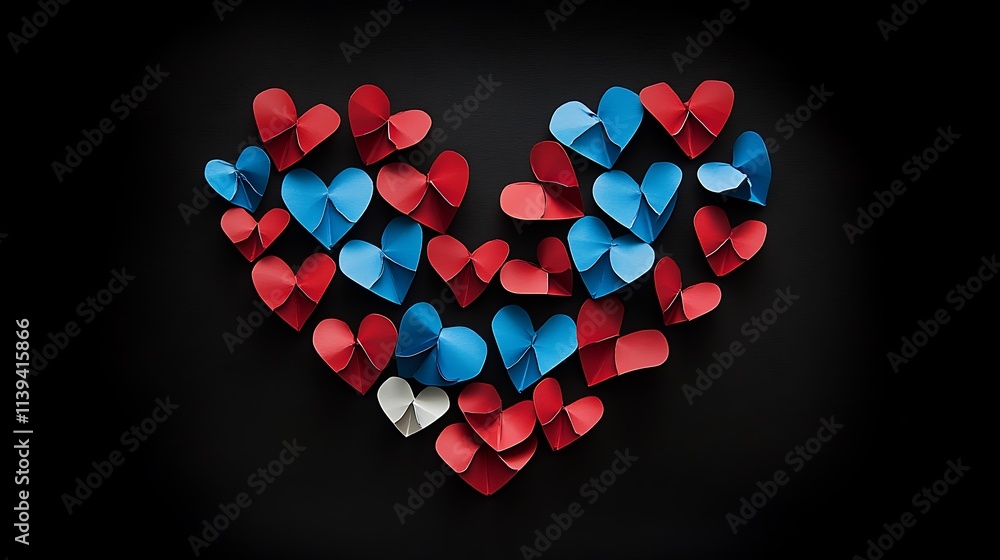 Happy Valentine's Day Hearts Collection with Neon, Gifts, and Romantic Designs