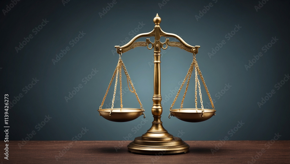 Judicial Scales on Background Judicial Scales on Background
