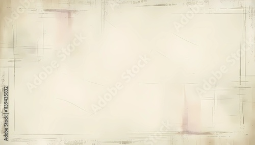Faded Vintage-Inspired Abstract Background with Soft Scratches and Hues, Highlighting Negative Space for a Minimalist and Classic Look
