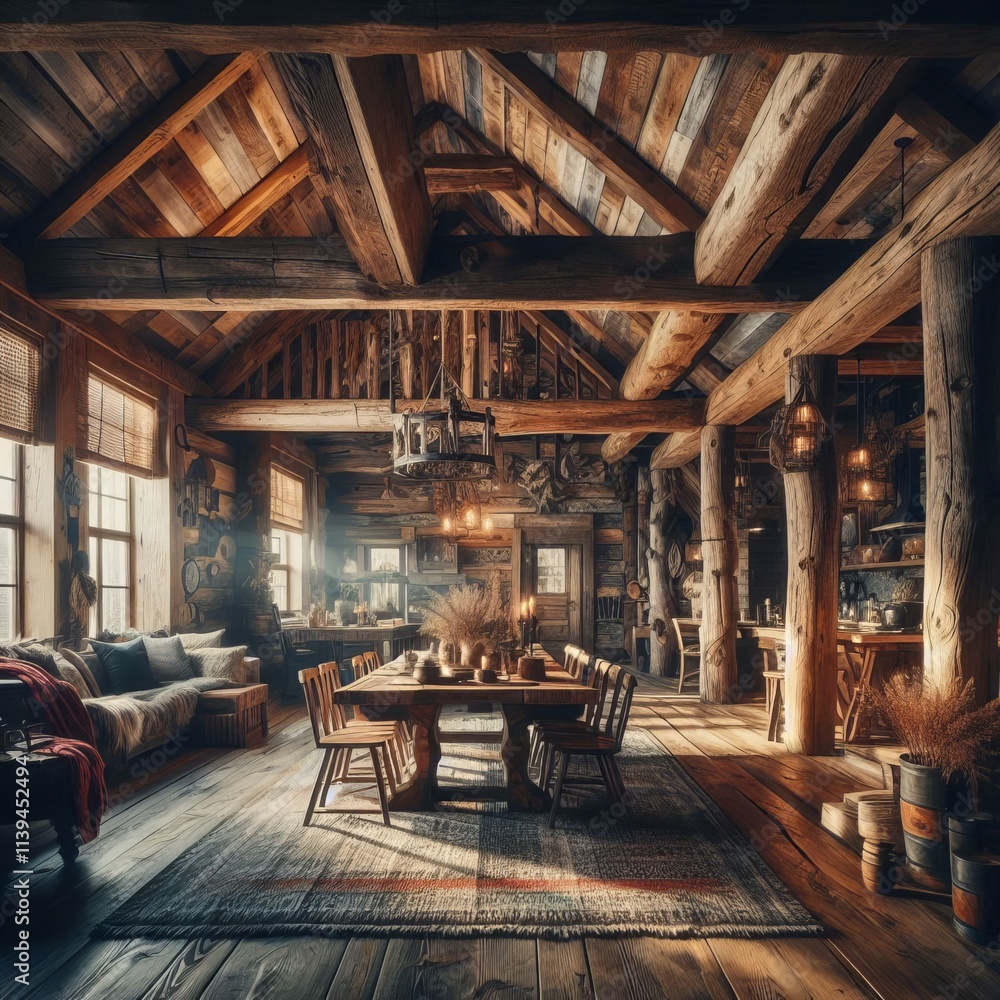 360 Rustic Farmhouse Reclaimed wood exposed beams and a cozy and 360 Rustic Farmhouse Reclaimed wood exposed beams and a cozy and