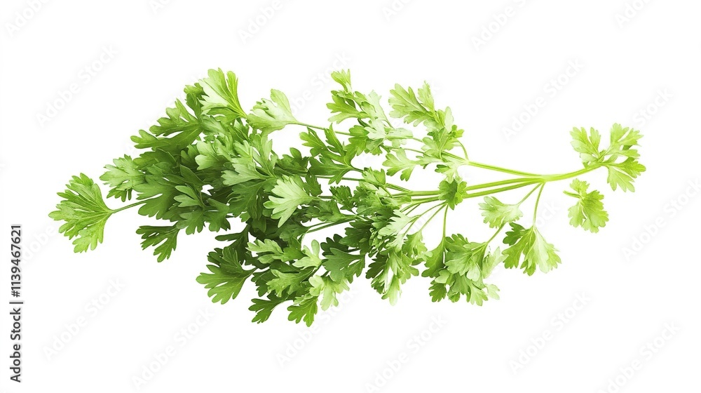 Fototapeta premium Parsley isolated on a white background