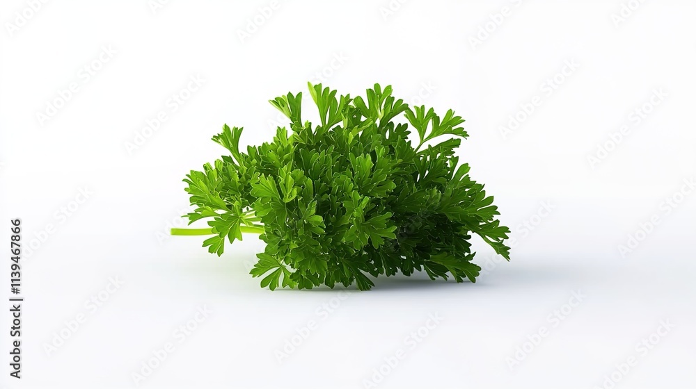 Fototapeta premium Parsley isolated on a white background