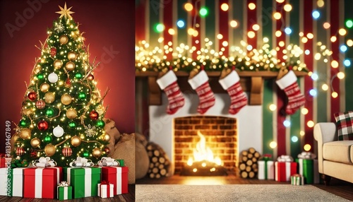 Wallpaper Mural クリスマスディスプレイ Torontodigital.ca