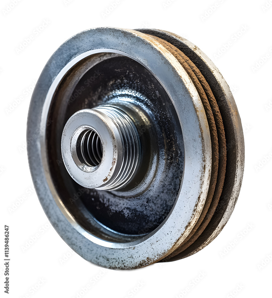 caster wheel pully isolated on white background caster wheel pully isolated on white background
