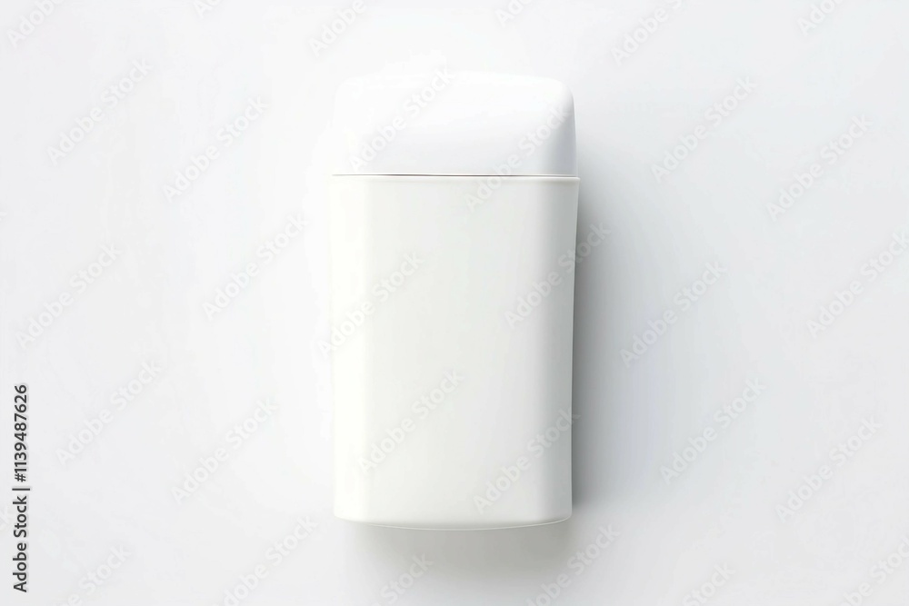 Deodorant , Isolated white background, flat lay Deodorant , Isolated white background, flat lay