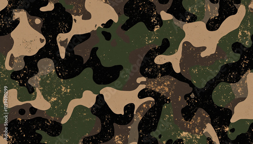 PNG ULTRA HD 8K Moro Camo Pattern – Seamless Military-Style Camouflage Design in Earth Tones with Organic Shapes, Perfect for Backgrounds and Textures