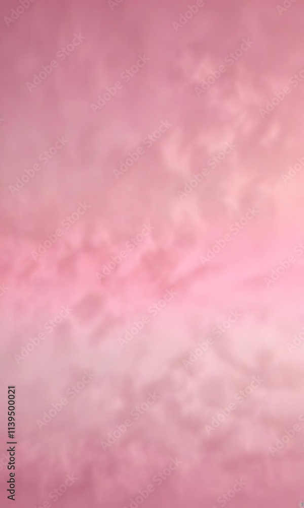 Fototapeta premium Pastel pink ombre effect on a subtle gradient backgroud, romantic background, pastel hue, calming effect