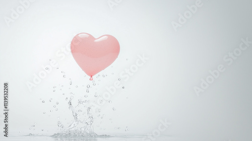 Heartfelt Splash: A delicat...