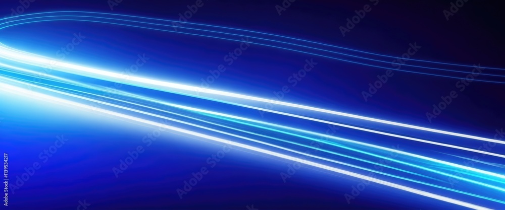 Blue Light glowing shiny lines effect vector background Blue Light glowing shiny lines effect vector background