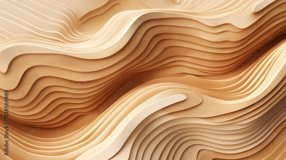 Mocha mousse flowing textures with elegant geometric overlays showcasing modern minimalism Mocha mousse flowing textures with elegant geometric overlays showcasing modern minimalism