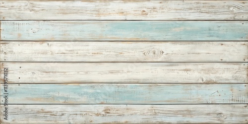 Rustic Weathered Wooden Planks with Pale Blue Accents A Textured Background Image
