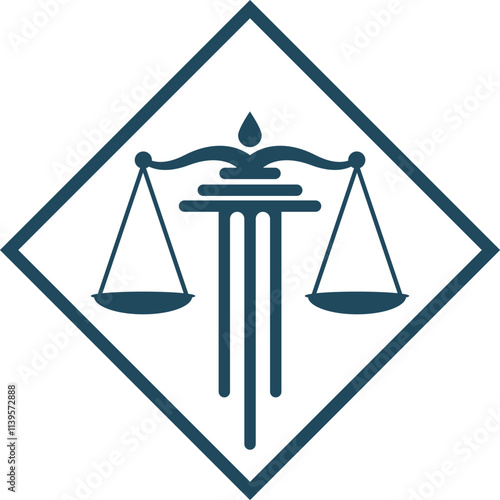 Law Firm logo  and Icon design.