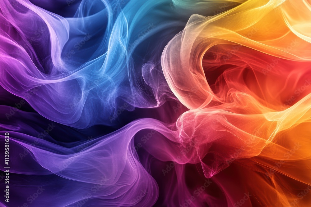 Abstract Flowing Colors Background Modern Design Abstract Flowing Colors Background Modern Design
