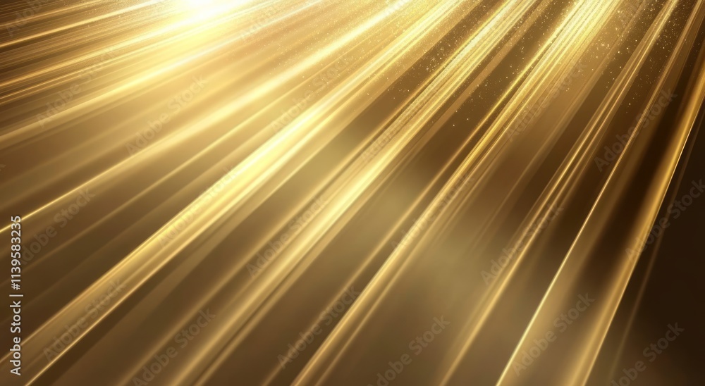 Golden Light Rays Background Abstract Design Golden Light Rays Background Abstract Design
