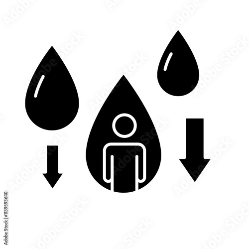 dehydration icon