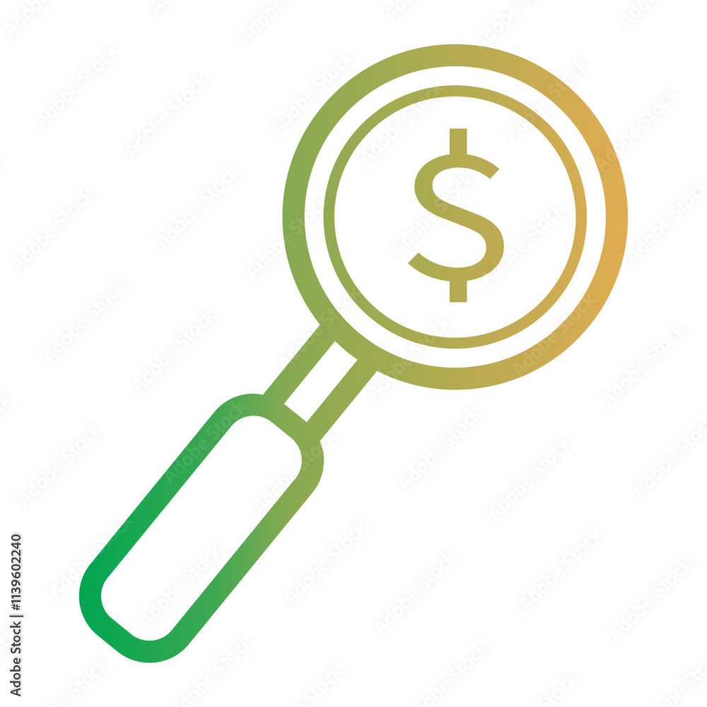 Business and Motivation icon on line gradient style Business and Motivation icon on line gradient style