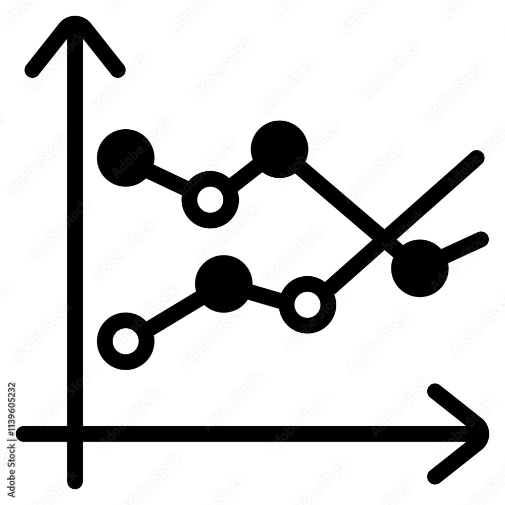 Competitive analysis Glyph Icon Competitive analysis Glyph Icon