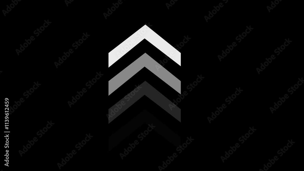 Swipe up Arrows Navigation Animation Alpha Channel. 4K resolution. Swipe up Arrows Navigation Animation Alpha Channel. 4K resolution.