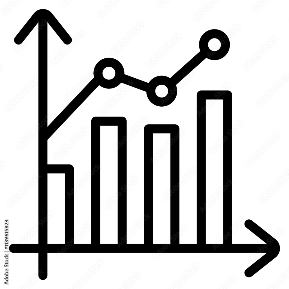 Graph Line Icon