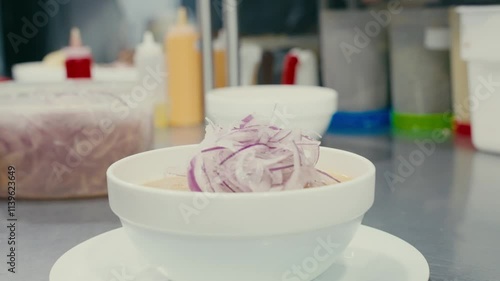 Perejil sobre enceboollado