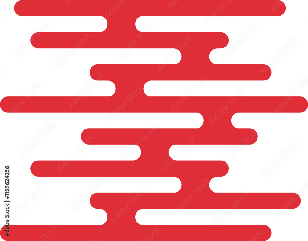 Japanese Cloud Decoration Untung Design Element Templet Japanese Cloud Decoration Untung Design Element Templet