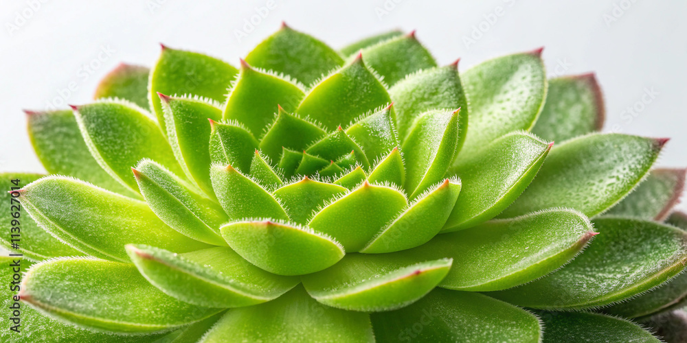 Obraz premium Macro Photo of a Luminous Succulent