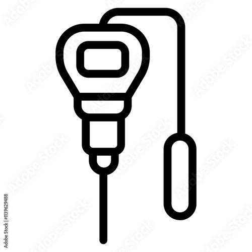 pH meter Line Icon
