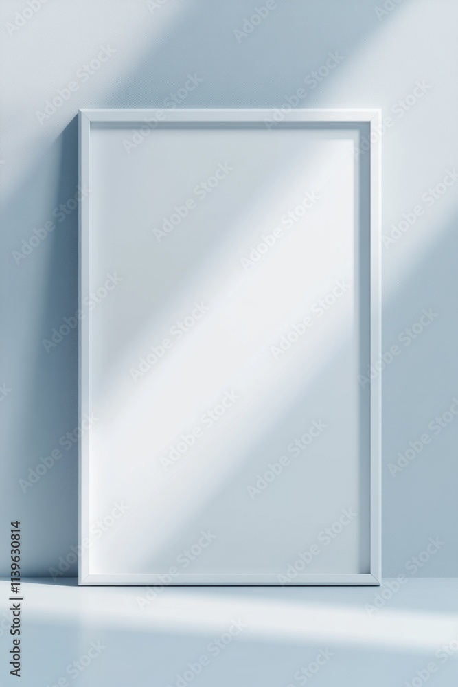 Minimalist Blank Frame in Sunlight Minimalist Blank Frame in Sunlight