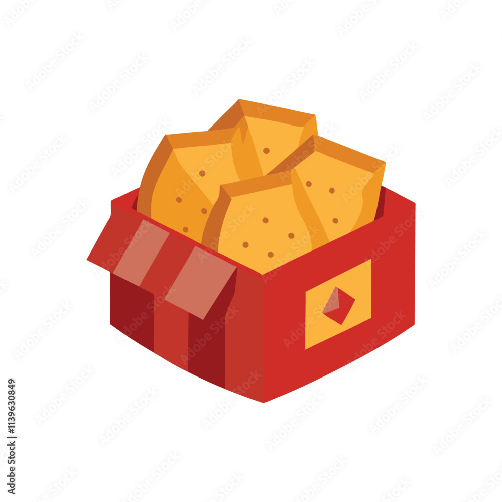 Crackers Silhouette Designs for Food and Creative Projects