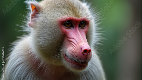 Primate with Composed Expression photo