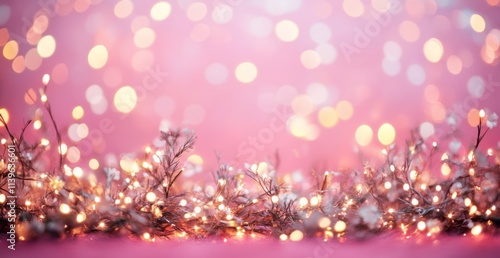 Festive Lights Glimmering O...
