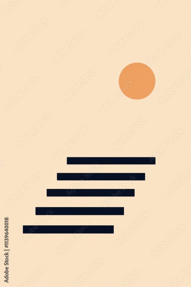 Minimal Abstract Shapes in Bold Colors Minimal Abstract Shapes in Bold Colors