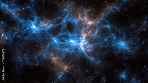 Wallpaper Mural Cosmic Nebula A Celestial Tapestry of Glowing Gas and Dust Torontodigital.ca