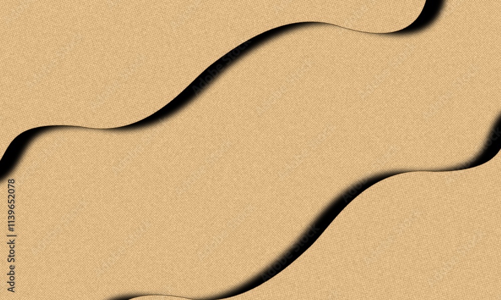 Obraz premium PANTONE 17-1230 Mocha Mousse matte paper background in soft brown and beige tones. Copy space