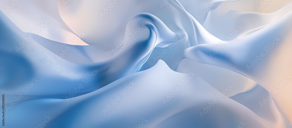 Obraz premium Simple abstract wave background