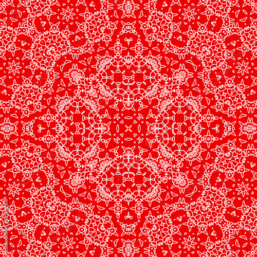 Christmas seamless pattern. Christmas background red. Merry Christmas. Happy New Year.