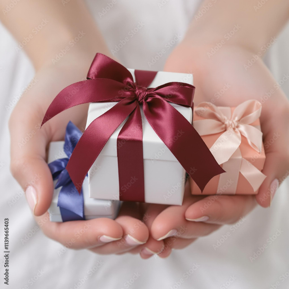 gift in hand gift in hand