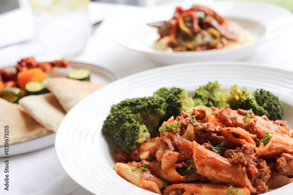 Homemade Plated Meal for Healthy and Nutritious Eating Homemade Plated Meal for Healthy and Nutritious Eating