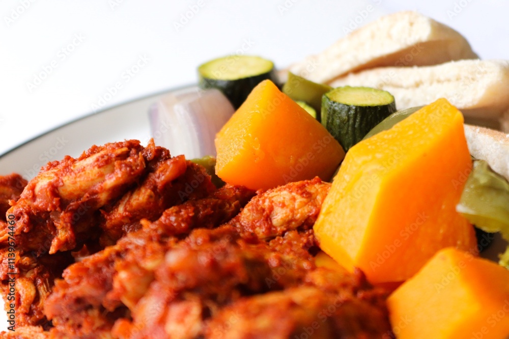 Homemade Plated Meal for Healthy and Nutritious Eating Homemade Plated Meal for Healthy and Nutritious Eating