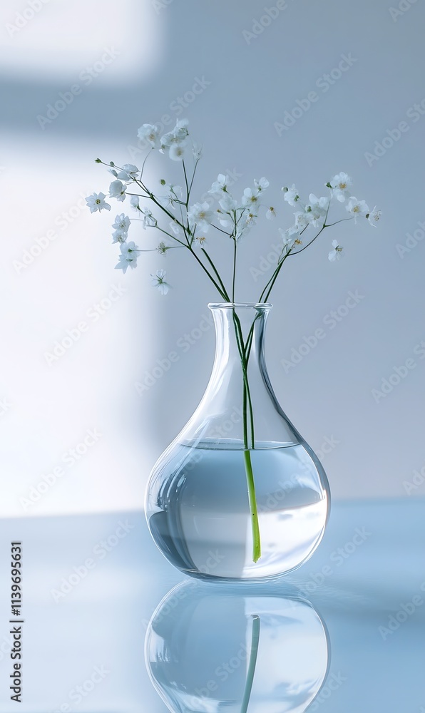 flower in vase,generation AI flower in vase,generation AI