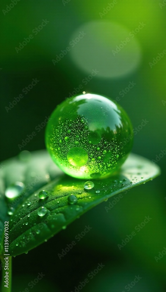 Detalhes de um corte de chuveirinho em foco macro, verde, folhas Detalhes de um corte de chuveirinho em foco macro, verde, folhas