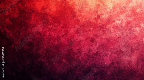 Abstract Red Textured Backg...