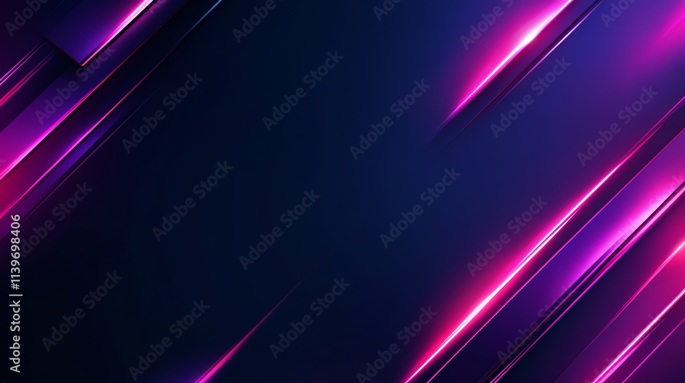Abstract diagonal lines with vibrant pink and purple colors on a dark background. Abstract diagonal lines with vibrant pink and purple colors on a dark background.